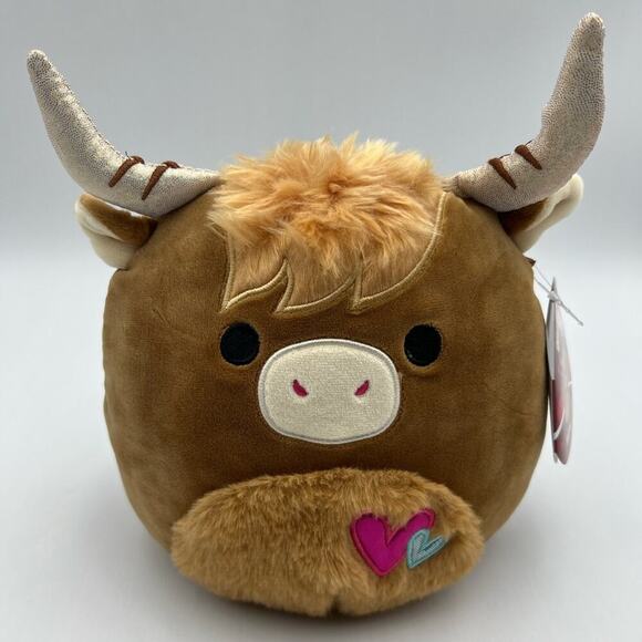 8" Bull Squishmallow named Wilfred. BNWT - Picture 2 of 5